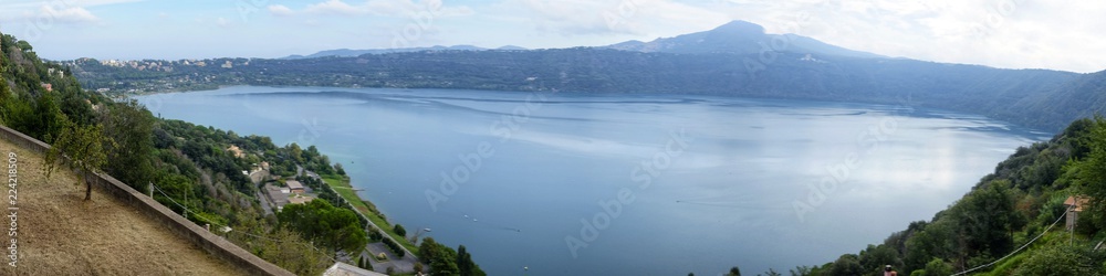 view of the albano lake