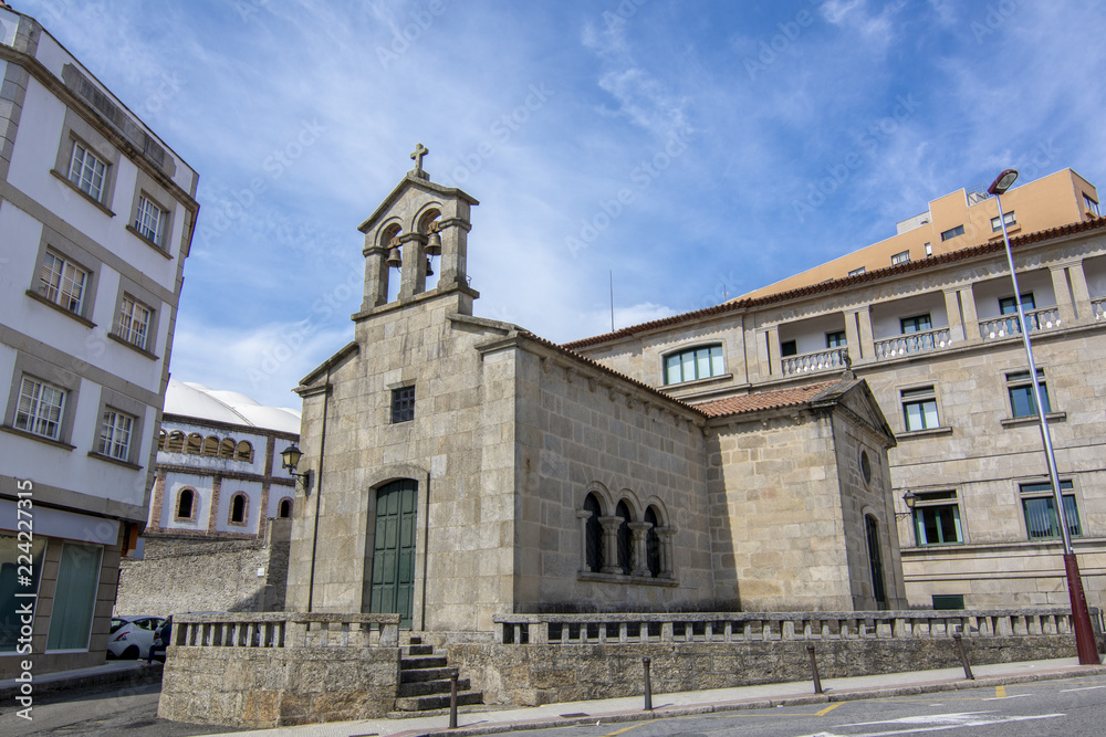 Capilla de San Roque en el centro de  Pontevedra
