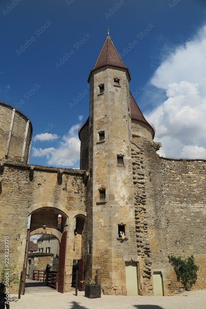 Chateauneuf-en-Auxois, Burgund
