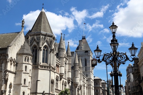 London UK - Royal Courts of Justice