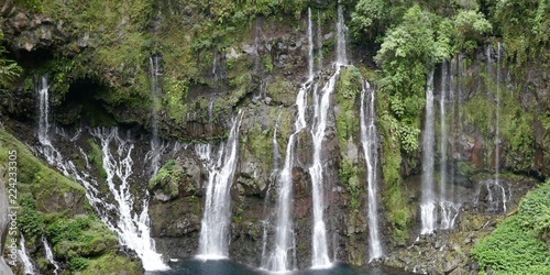 Cascades Langevin, les plus belles cascades de l'ile de le réunion (France)