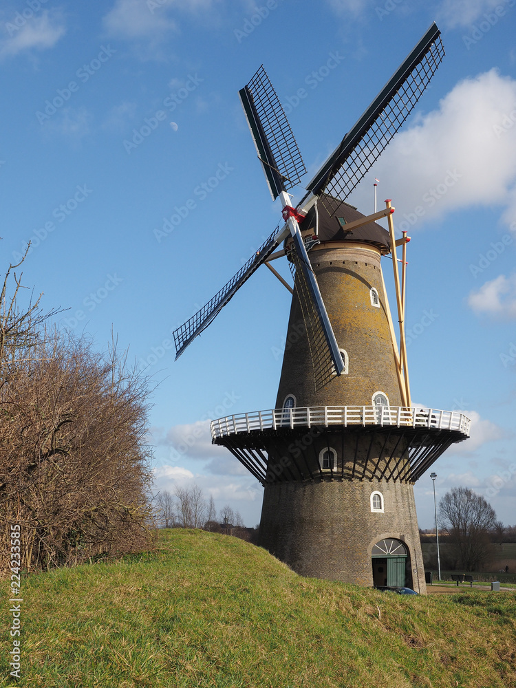 Naklejka premium Windmill De Hoop Gorinchem