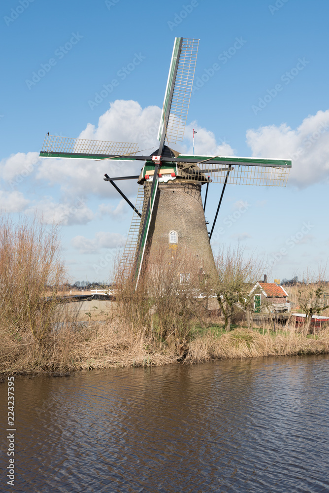 Nederwaard Windmill no.7 Kinderdijk