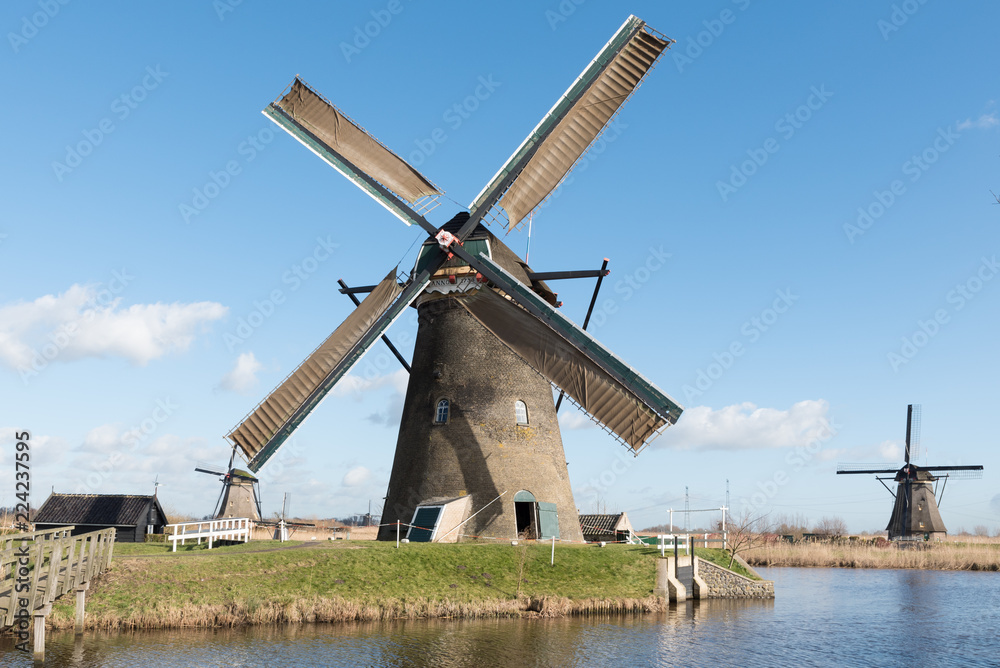 Windmill Nederwaard no 5  in Kinderdijk