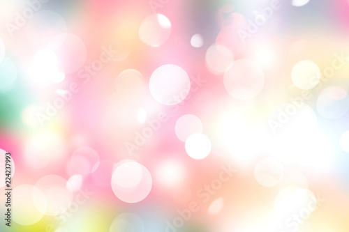 Rainbow colorful holiday blurred background.