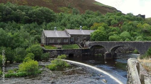 Ellan Valley Dam and Reservoir Area, Wales