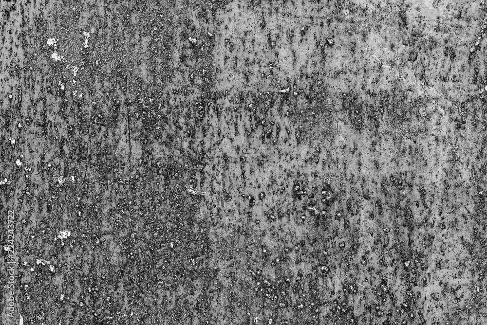 Fototapeta premium Wall fragment with scratches and cracks. It can be used as a background