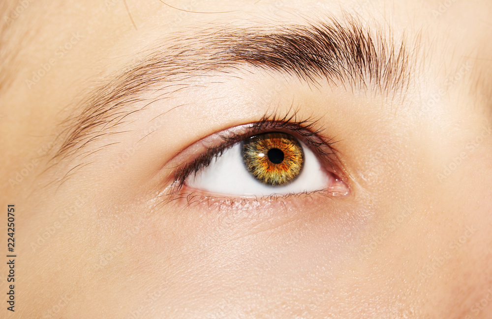 A beautiful insightful look man's eye. Close up shot. A beautiful insightful look man's eye. Close up shot.