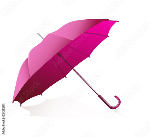 Pink umbrella