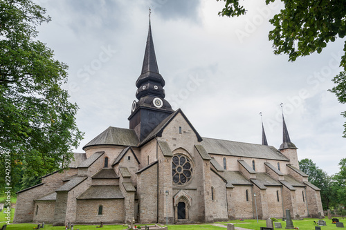 Varnhem Abbey in Varnhem, Västergötland, Sweden. photo