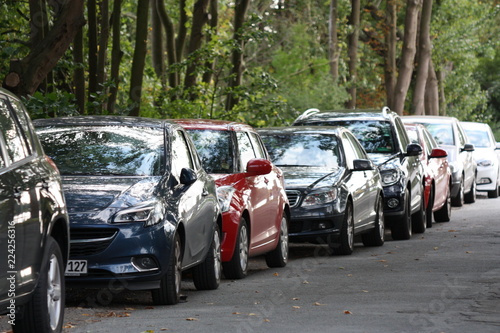parkende Autos