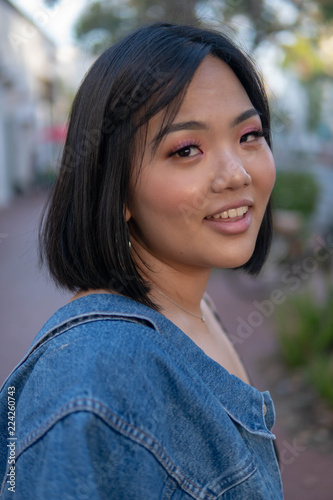 Asian Young Woman photo