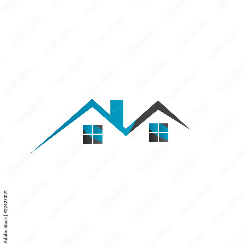 real estate logo house roof design vector real estate logo house roof design vector