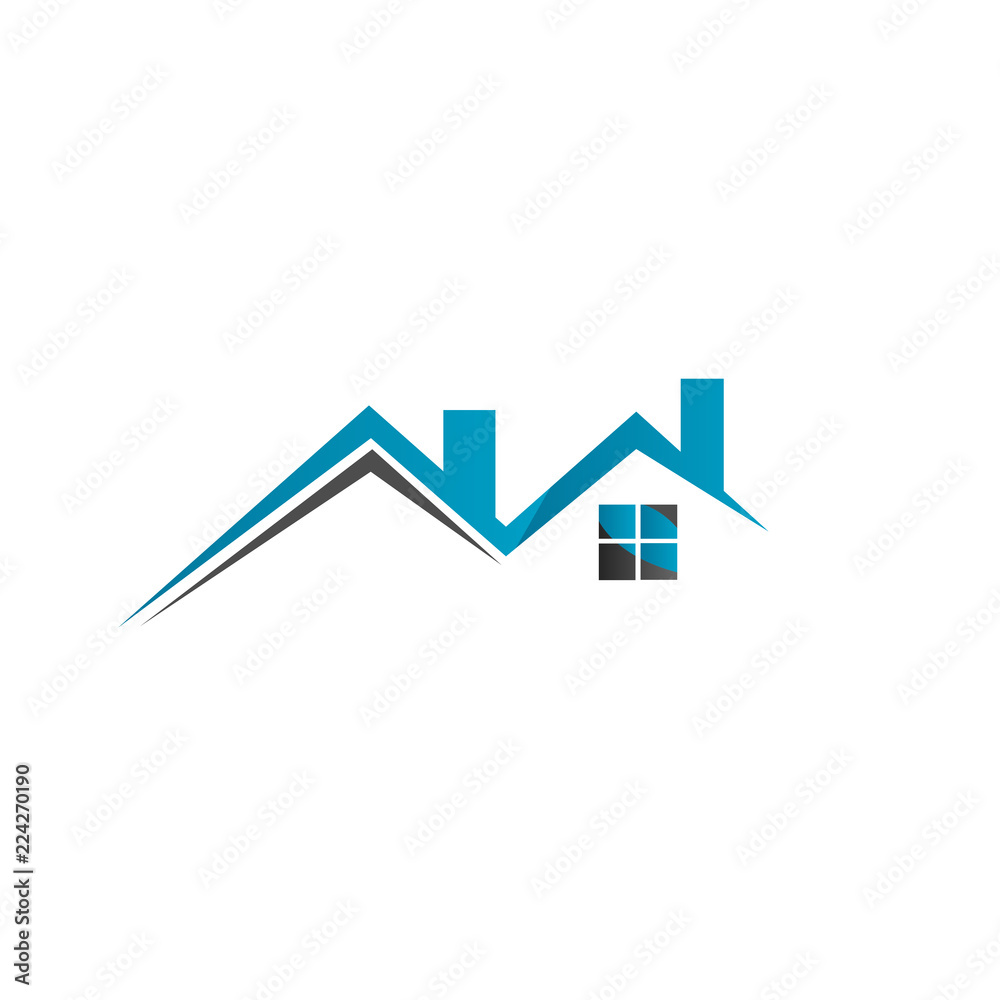 real estate logo house roof design vector real estate logo house roof design vector