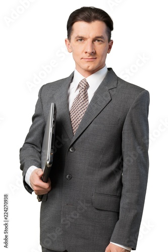 Cofident Businessman Isolated photo