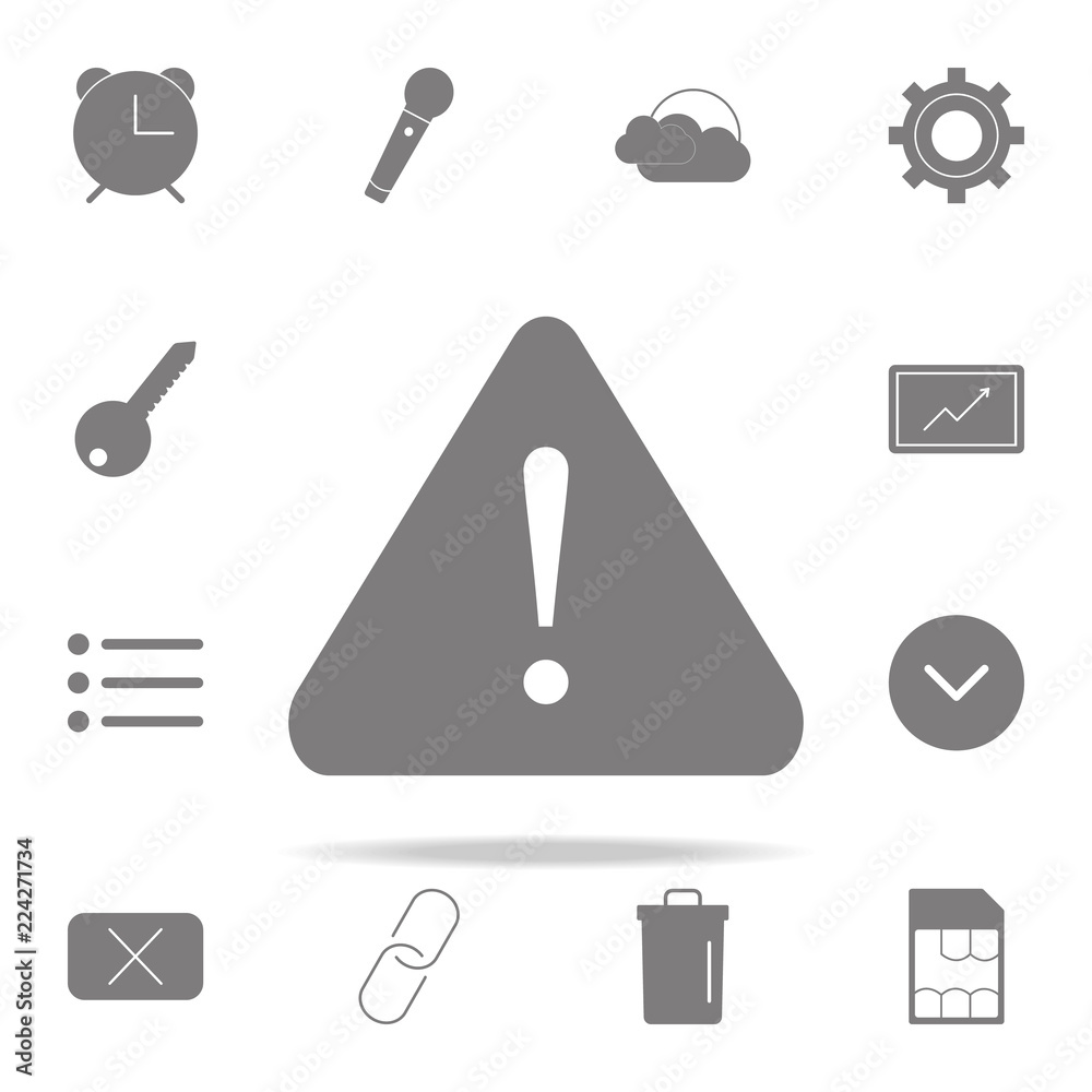 attention sign with exclamation mark icon. web icons universal set for web and mobile attention sign with exclamation mark icon. web icons universal set for web and mobile