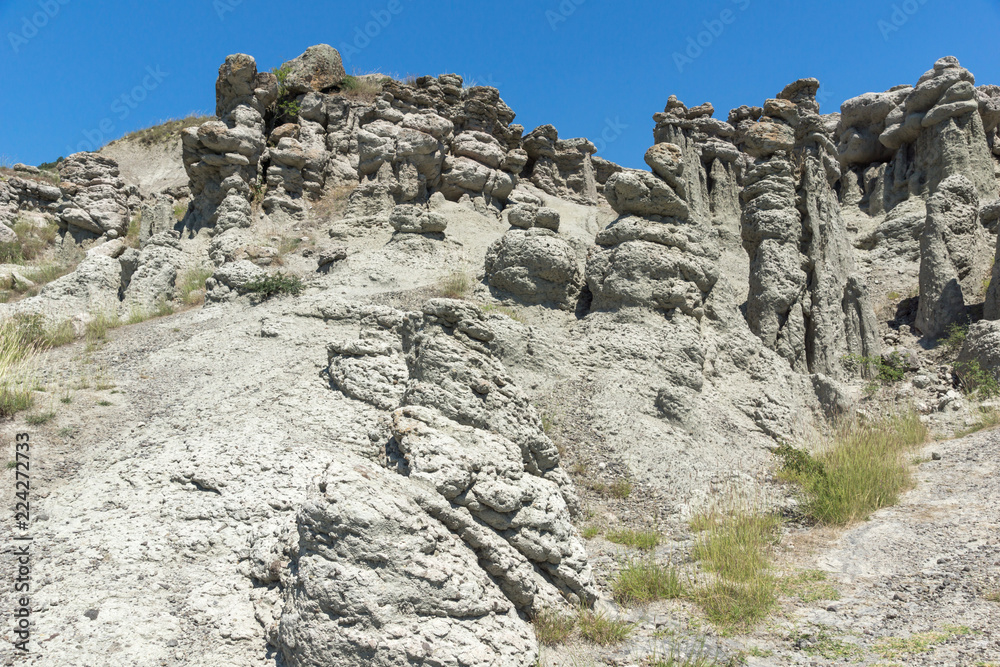 Landscape with rock formation The Stone Dolls of Kuklica near town of Kratovo, Republic of Macedonia Landscape with rock formation The Stone Dolls of Kuklica near town of Kratovo, Republic of Macedonia