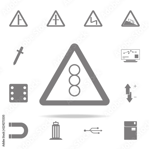 Traffic light sign icon. web icons universal set for web and mobile