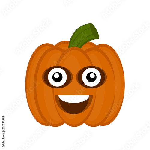 Wallpaper Mural Happy Halloween pumpkin cartoon character Torontodigital.ca