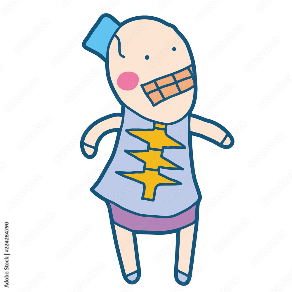 Obraz premium HALLOWEEN_C021_ガイコツ