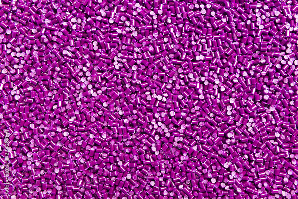 violet plastic resin ( Masterbatch ) for background