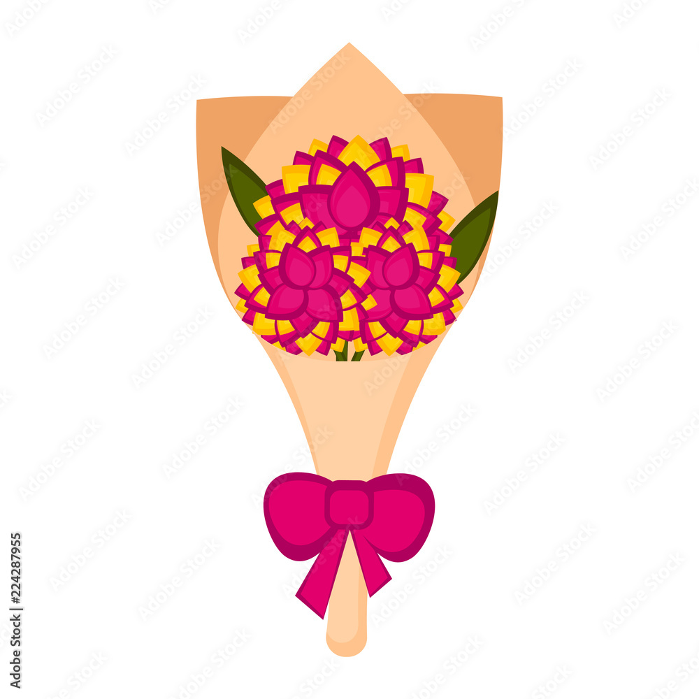 Isolated bouquet of cute flowers Isolated bouquet of cute flowers