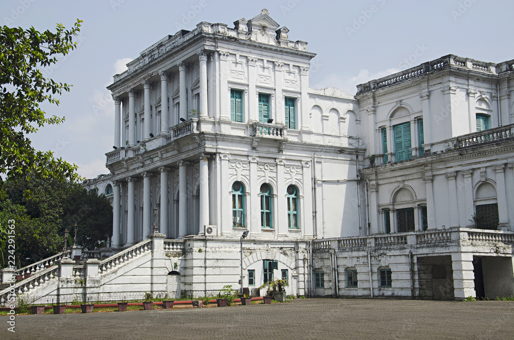 View of The National Library of India. Situated in Belvedere. Kolkata. West Bengal