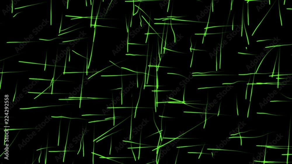 Glowing Green Particles with Traces on a Black Background, the File is looping and 3d Rendered Glowing Green Particles with Traces on a Black Background, the File is looping and 3d Rendered