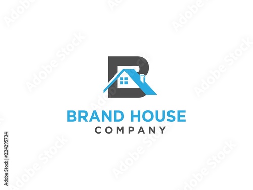 initial B real estate logo Designs Inspiration