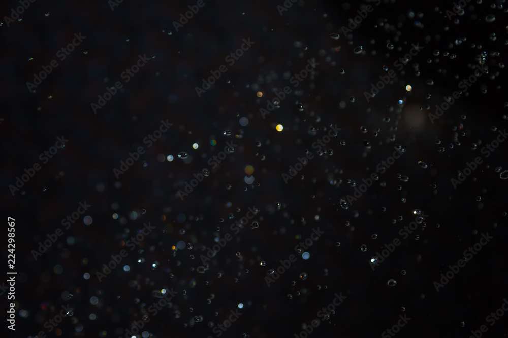Fototapeta premium Colorful defocus bokeh water use for background