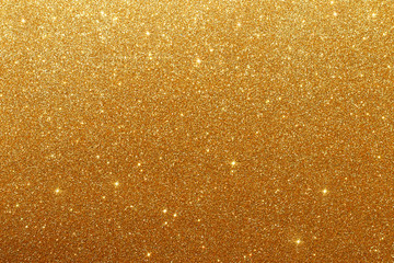 gold glitter vintage lights background. de-focused.