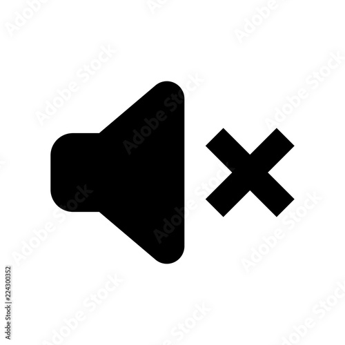 volume button, mute icon