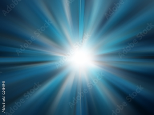 Abstract Sun Rays Background