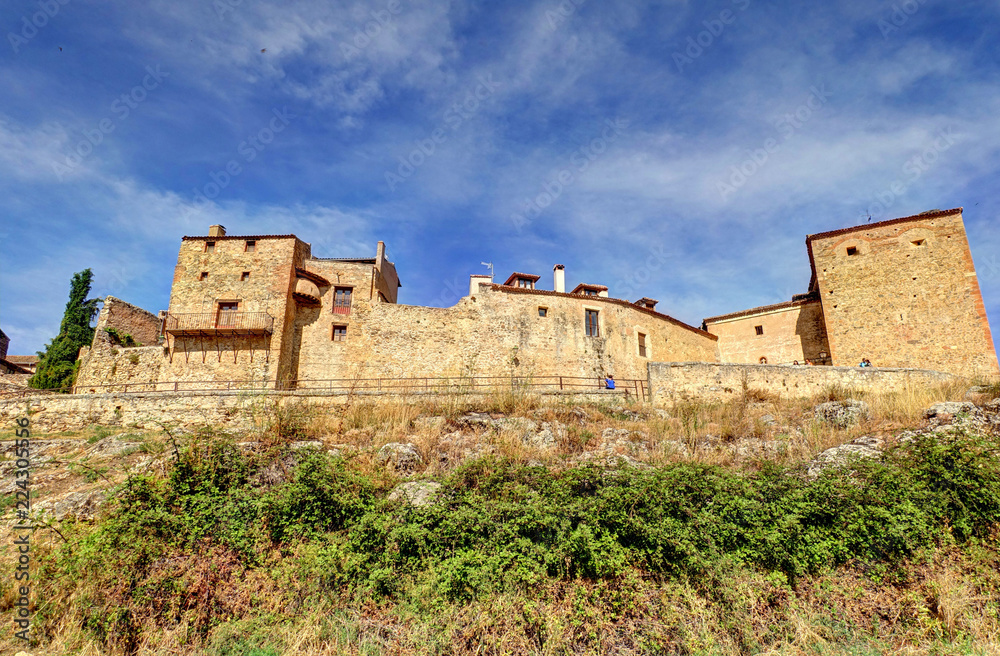 Pedraza de la Sierra, small town in central Spain Pedraza de la Sierra, small town in central Spain