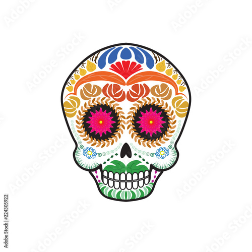 Mexican Calavera Skull