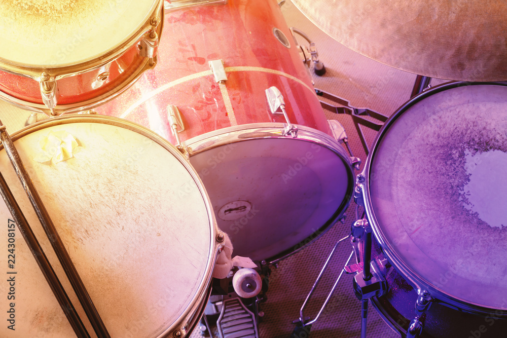 Obraz premium Old Drum Kit