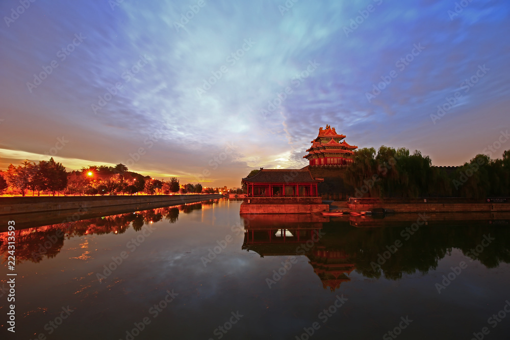 Fototapeta premium The Forbidden City in Beijing, China