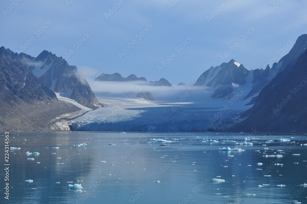 Gletscher in der Arktis