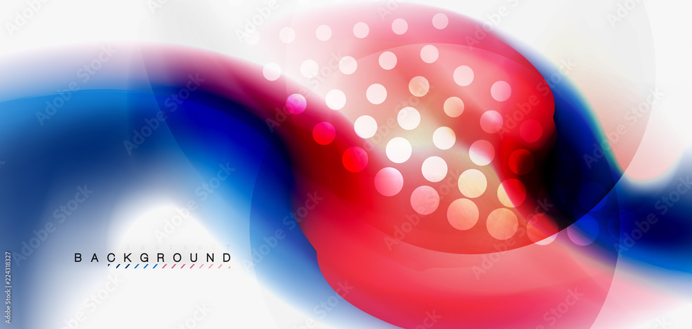 Mixing liquid color flow abstract background. Trendy abstract layout template for business or technology presentation, internet poster or web brochure cover, wallpaper Mixing liquid color flow abstract background. Trendy abstract layout template for business or technology presentation, internet poster or web brochure cover, wallpaper