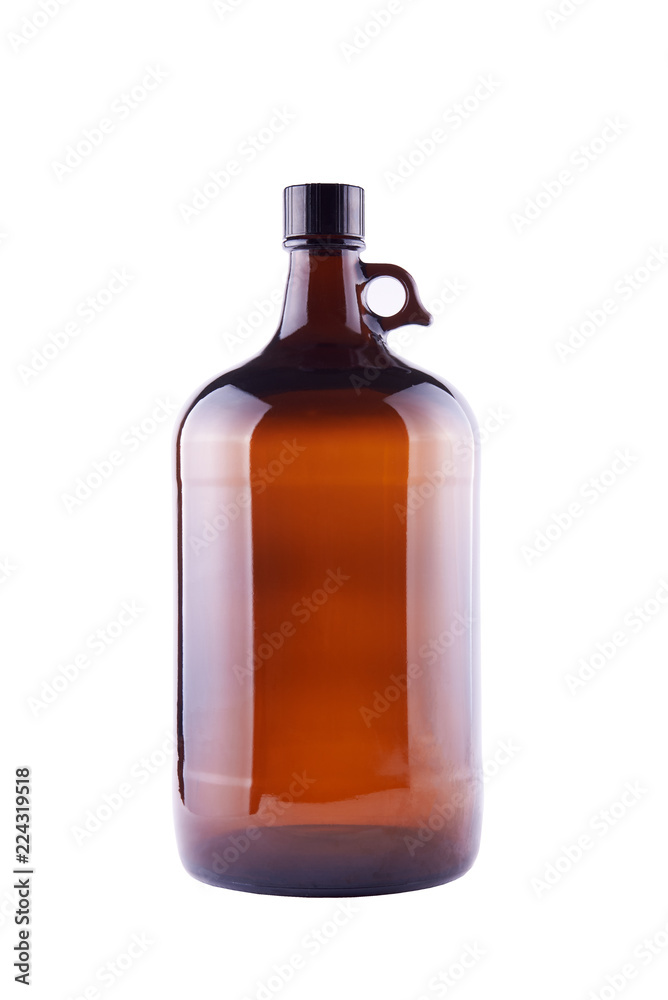 big old bottle isolated on white background big old bottle isolated on white background