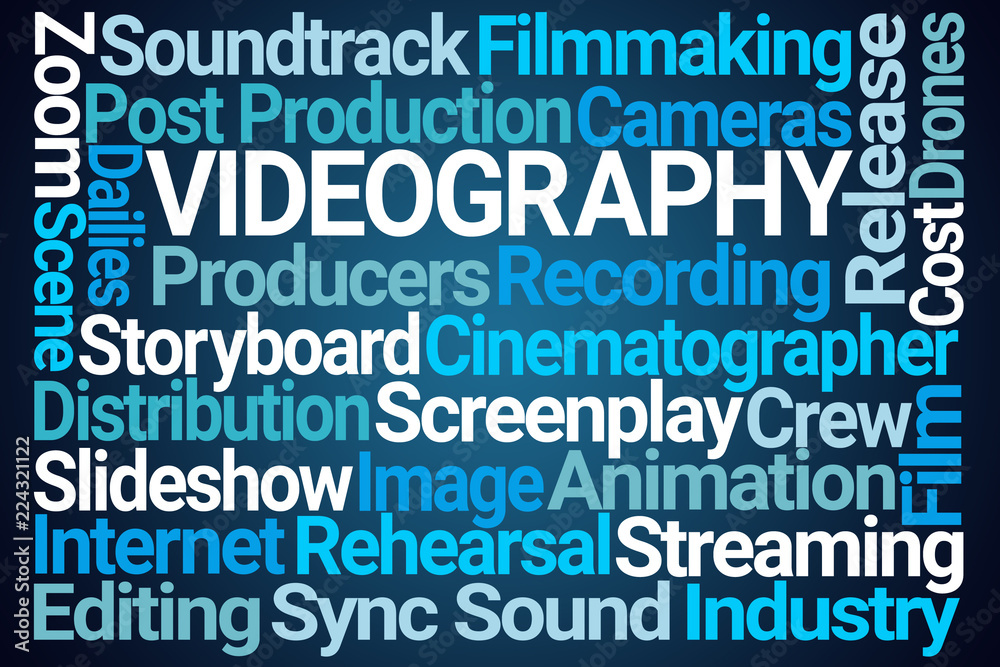 Videography Word Cloud Videography Word Cloud