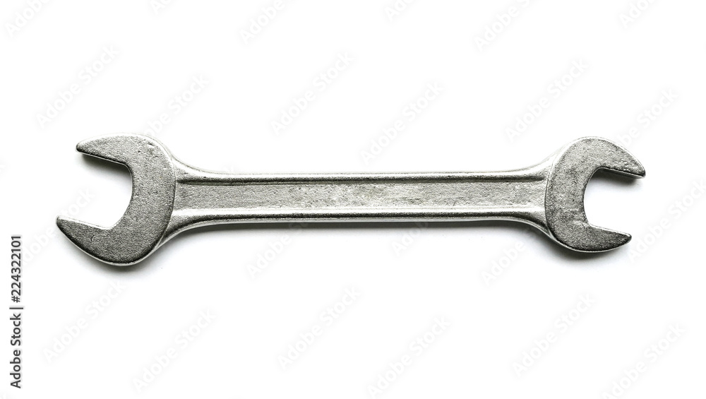 Wrench isolated on white Wrench isolated on white