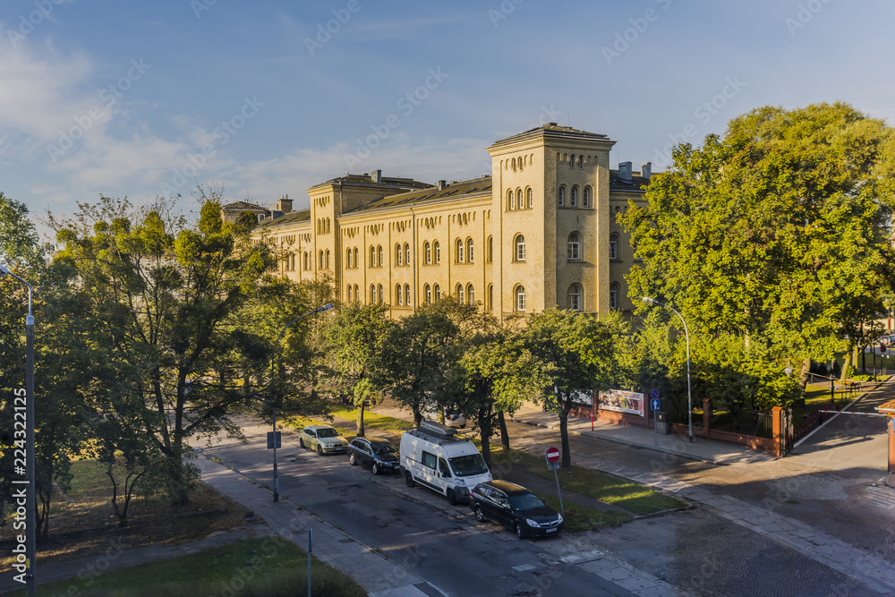 Naklejka premium Music academy, Gdansk, Poland.