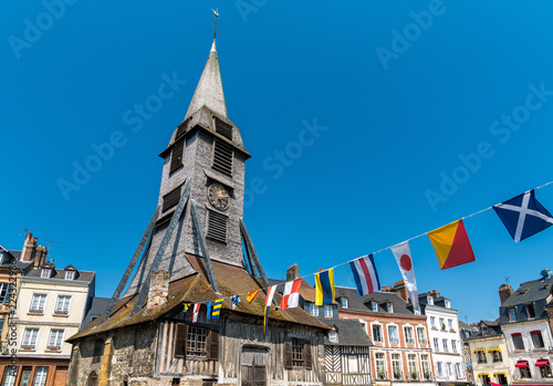 Saint Catherine church in Honfleur - Normandy, France