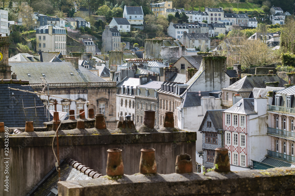 Obraz premium beautiful streets in the Morlaix