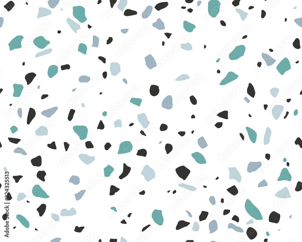 Terrazzo Pattern. Endless Background.