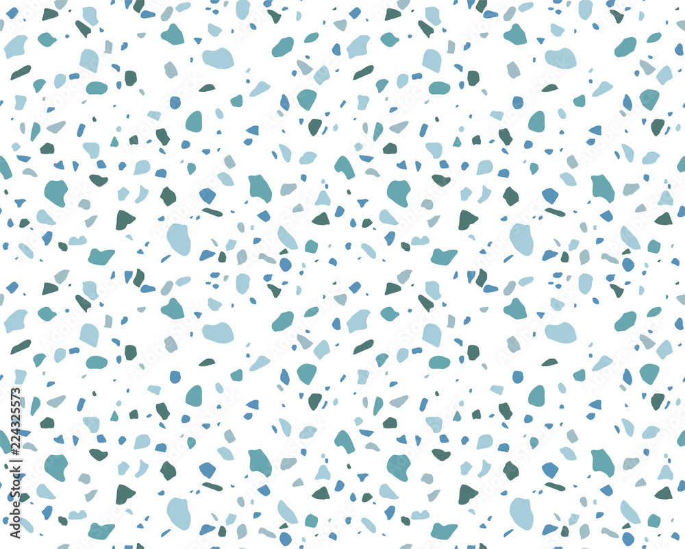 Terrazzo Pattern. Endless Background. Terrazzo Pattern. Endless Background.