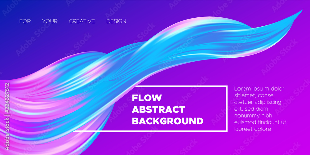 3d Abstract Liquid Colorful Shapes. 3d Abstract Liquid Colorful Shapes.