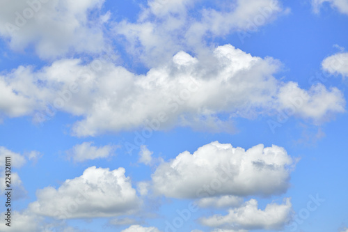 White clouds in the blue sky © 1981 Rustic Studio
