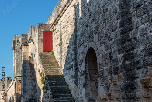 Stadtmauern von Aigues-Mortes, Camargue 